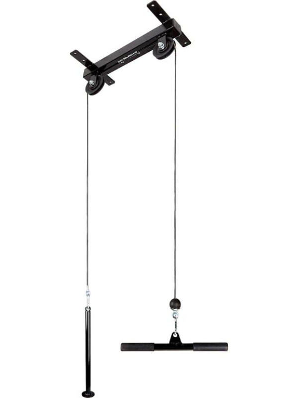 Stropná kladka ScSPORTS, čierna