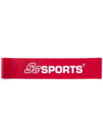ScSPORTS odporová guma, odpor 13,5 kg, červená