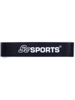 ScSPORTS odporová guma, odpor 15,8 kg, čierna