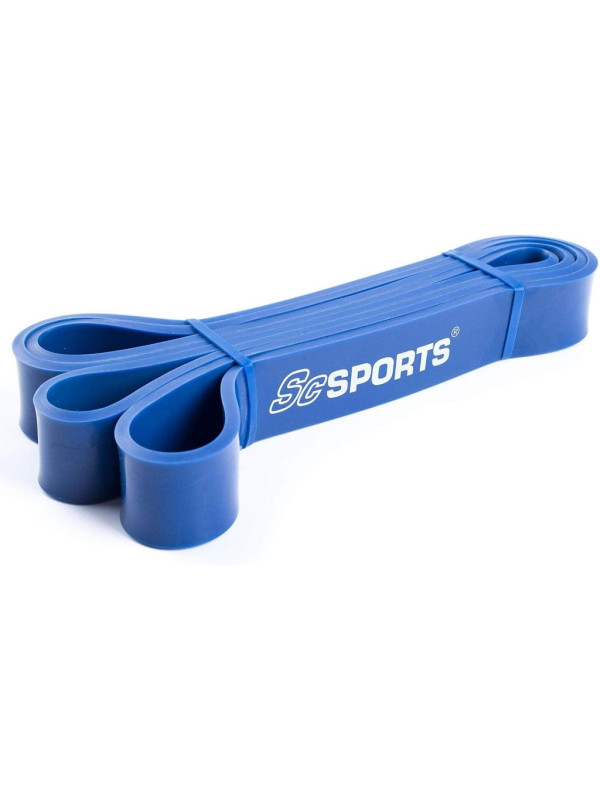 SC SPORTS fitness guma, modrá