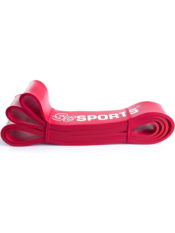 ScSPORTS odporová guma 4,5 cm, tm. ružová