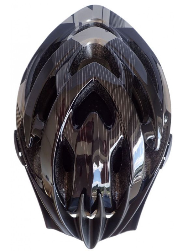 Cyklistická prilba veľkosť M - čierna