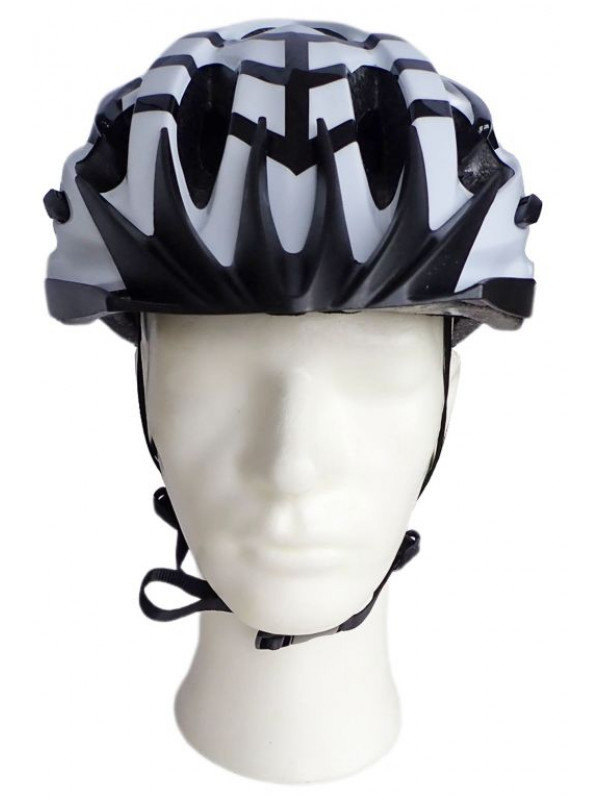 Cyklistická helma veľkosť L - biela
