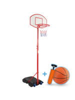 Basketbalový kôš s kolieskami, nastaviteľný 113 - 236 cm