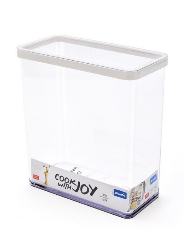 Dóza na potraviny LOFT 3,2 L , biela