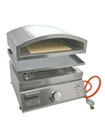 Plynový stolový gril, pec na pizzu + grilovacia doska