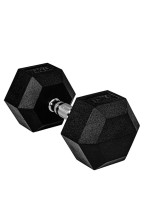 MOVIT šesťhranná činka 25 kg s gumovým povrchom