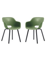 Sada kresiel NOA DUO, olivová