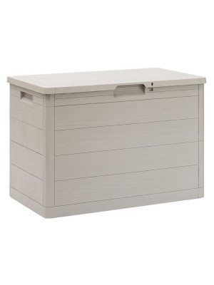 WOODYS záhradný plastový úložný box 160 L, svetlo šedá