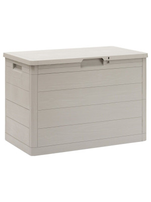 WOODYS záhradný plastový úložný box 160 L, svetlo šedá