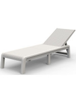 Ležadlo MALLORCA, biele