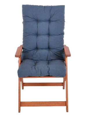 Vankúš pre vysokú stoličku PREMIUM 120 x 50 cm, tmavosivý