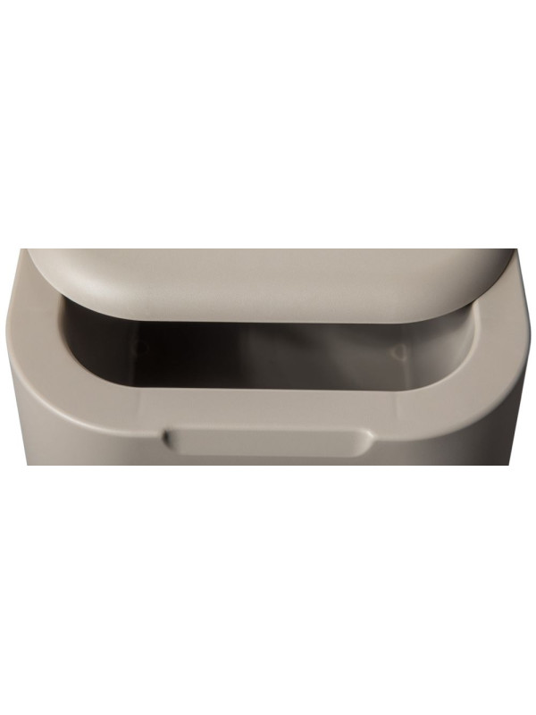 PETRA plastový stôl + box, šedá