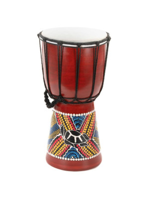 Detský bubon Djembe, korytnačka, ručná výroba, 30 cm