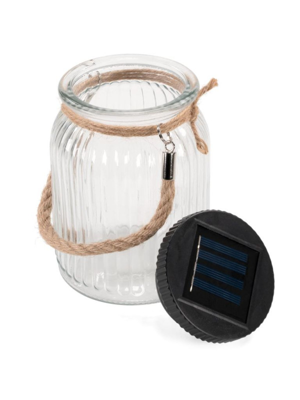 Sada solárnych svetiel,3 LED, plastové, studená biela, 3 ks