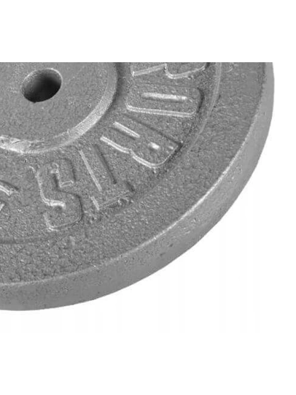 Gorilla Sports Sada liatinových kotúčov 30 kg, 2 x 5, 2 x 10