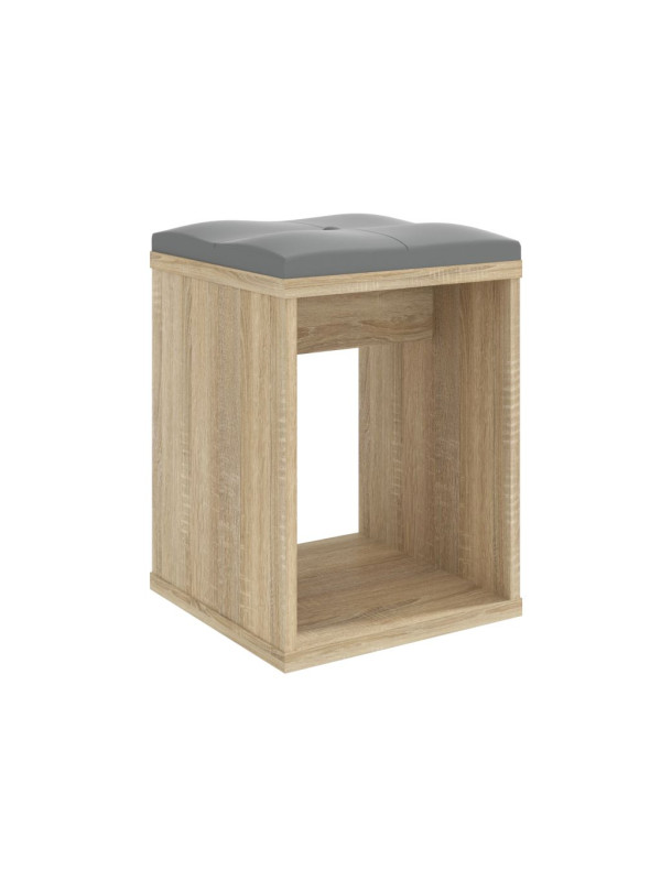 Stolička so sedákom ku kozmetickému toaletnému stolíku