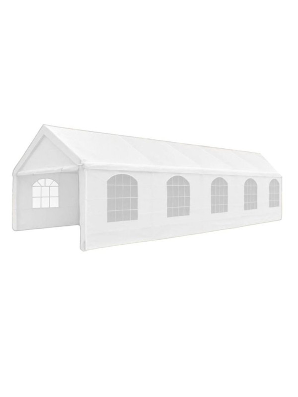 Záhradný stan - biely, 5 x 10 m