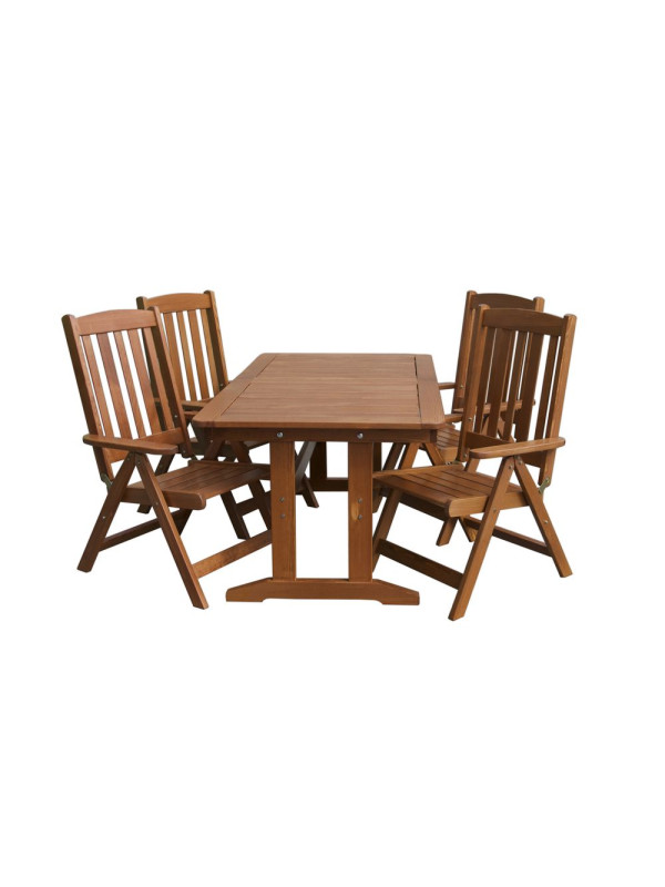 Záhradný drevený stôl LUISA