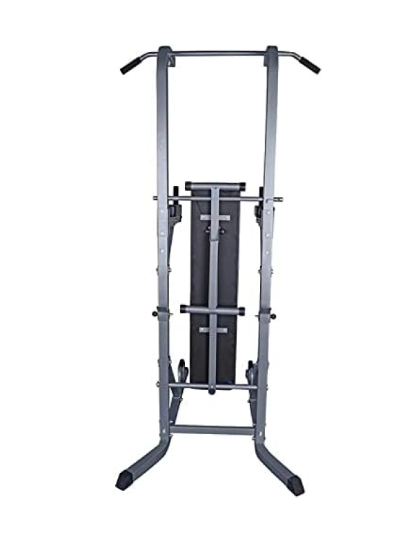 Multifunkčná fitness veža s lavicou a hrazdou, 120 kg nosnos