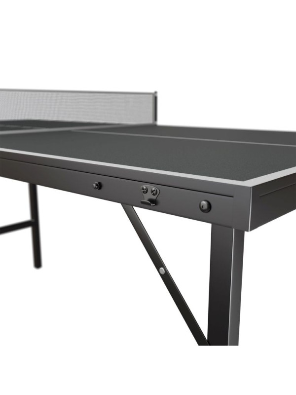 Skladací mini pingpongový stôl s príslušenstvom, 152 x 71 cm