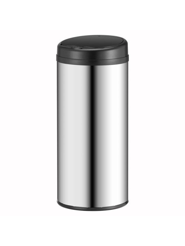 Automatický odpadkový kôš 50 l so senzorom, nerez,strieborny