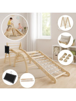 Detská lezecká zostava 5v1, vnútorná, v štýle Montessori