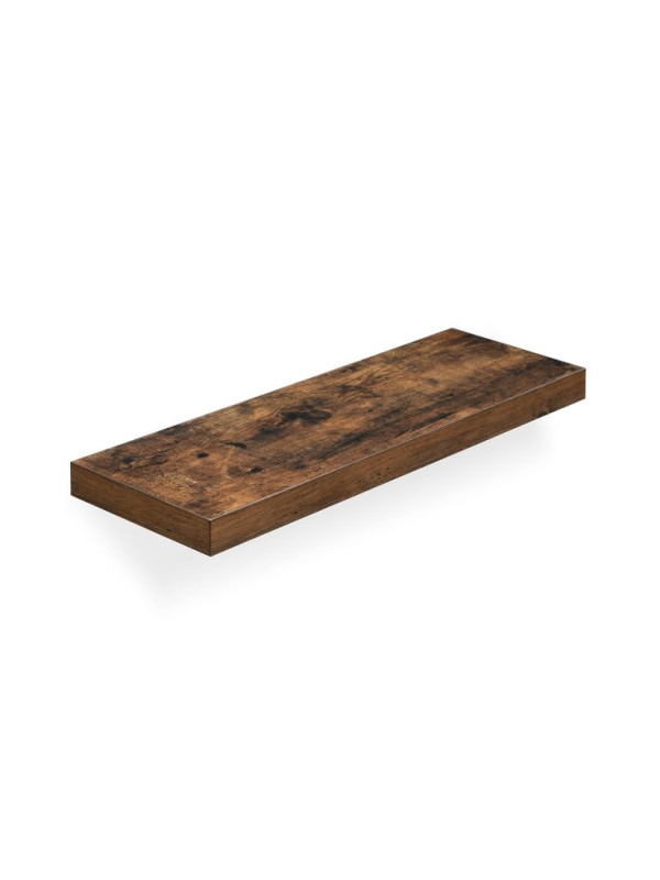 Závesná polica VASAGLE 60 cm rustikálna hnedá