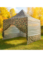 INSTENT PRO Záhradný stan 3 x 3 m, woodland, 4 ks bočnice