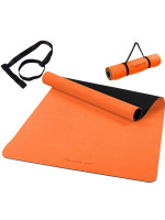 Fitness podložka na jogu 190 × 100 × 0,6 cm oranžová