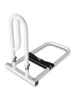 Biele madlo k posteli s nastaviteľnou výškou