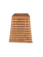 Drevený kompostér 1040 L pyramída - česká výroba