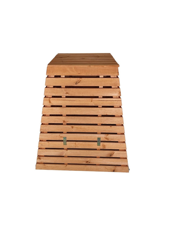 Drevený kompostér 1040 L pyramída - česká výroba