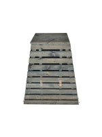 Drevený kompostér 560 L pyramída - česká výroba, zelený