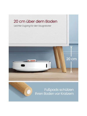 TV stolík – biely minimalistický dizajn, 120 × 40 × 49 cm