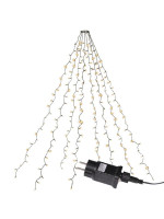 LED svetelný reťazec na vianočný stromček 200 LED,teplá biel