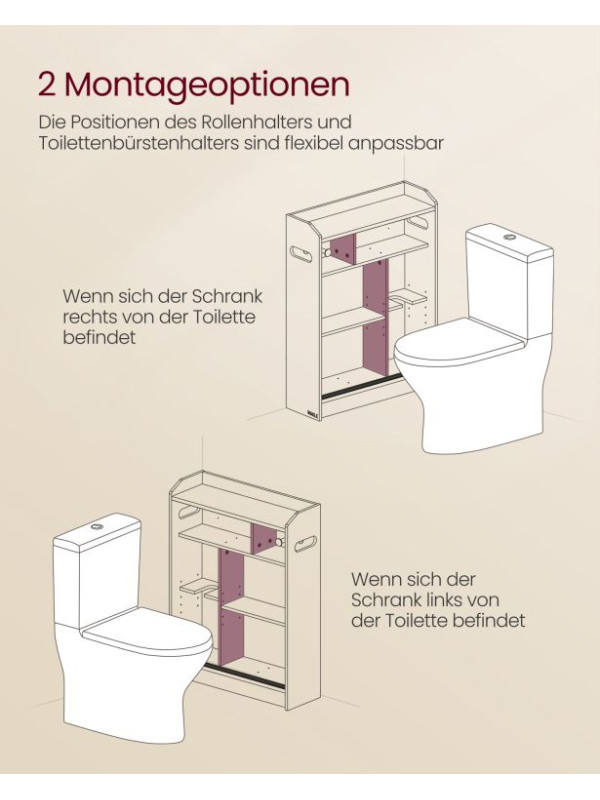 Úzka kúpeľňová skrinka s posuvnými dverami 60x20x80 cm biela