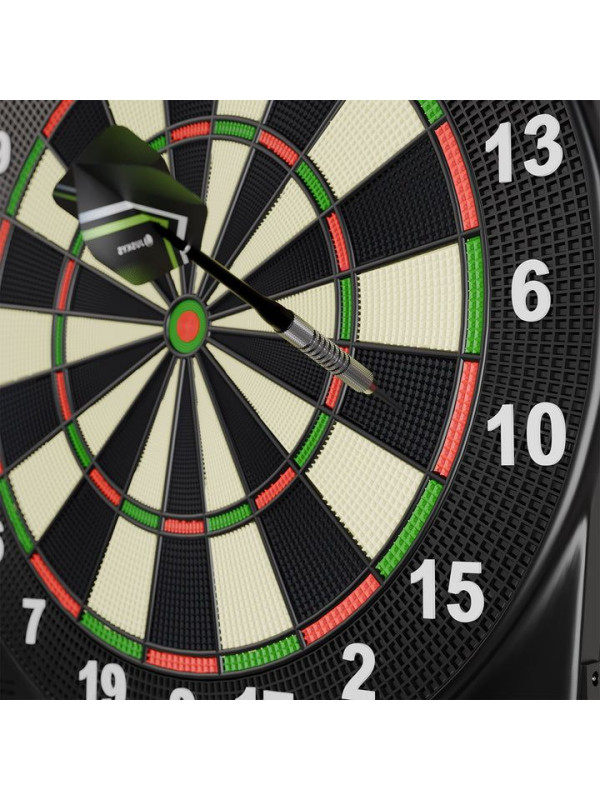 Elektronická šípková doska, LCD, USB-C, 18 šípok