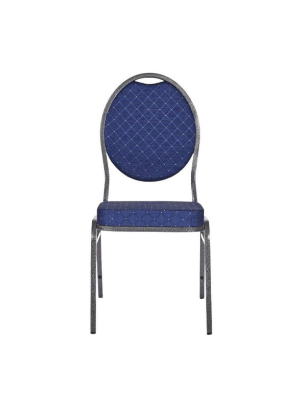Kvalitná stolička kovová Monza - modrá