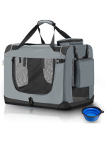 Skladací prepravný box pre psov do auta, veľkosť XL