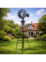 STILISTA veterný mlyn, 245 x 55 cm, oceľ, bronzový