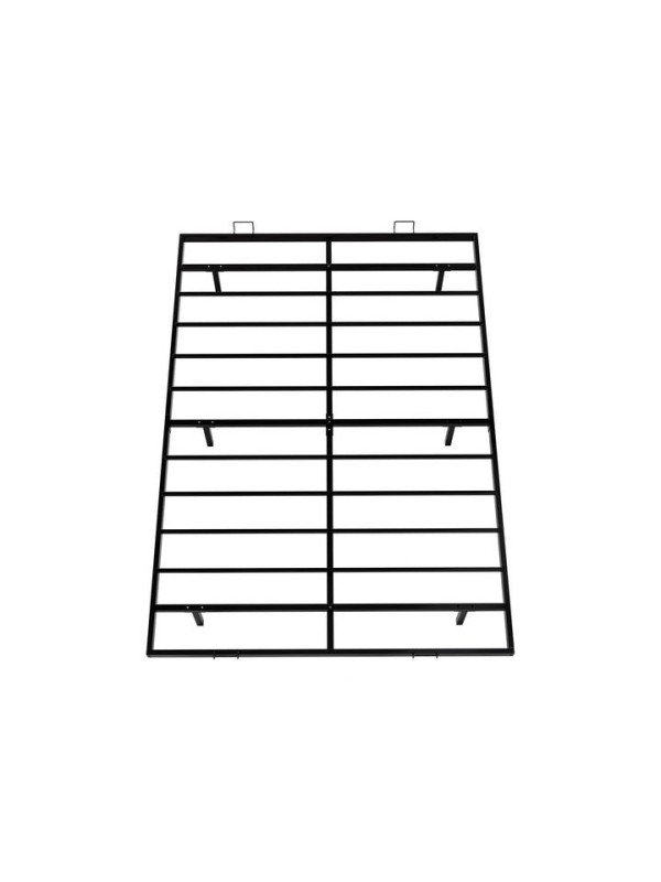 Dizajnová posteľ 140 x 200 čierna s LED podsvietením