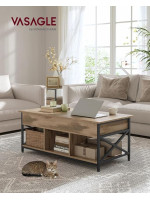 Konferenčný stolík s výškovo nastaviteľnou doskou