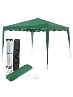Záhradný nožnicový párty stan 3×3 m, s UV ochranou, zelený