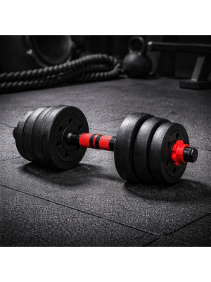 Nakladacie činky 2v1 – jednoručné aj obojručné, 20 kg