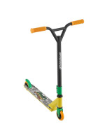 Detský freestyle kolobežka, zelená/oranžová
