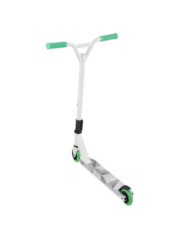 Detská freestyle kolobežka, zelená/biela