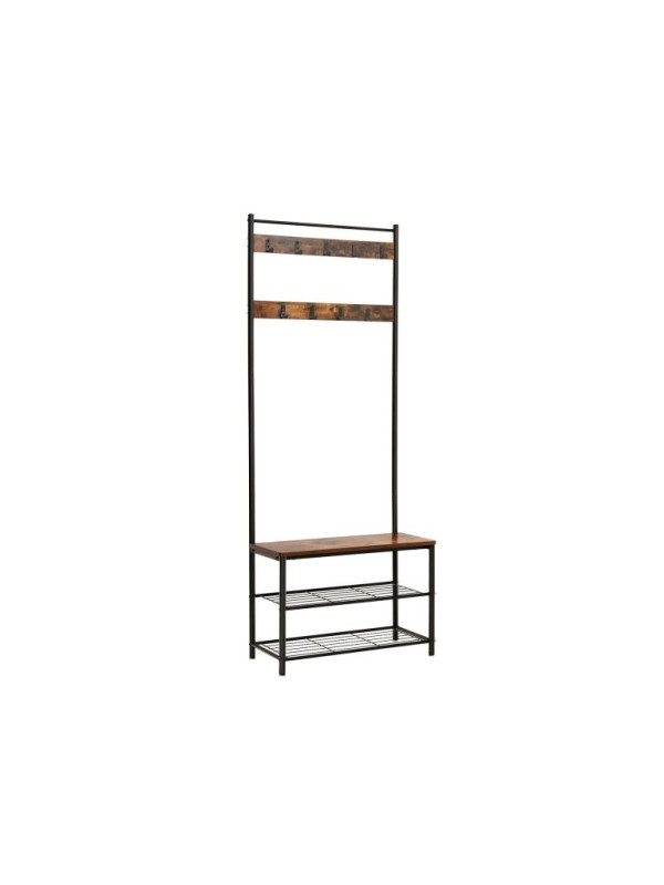 Nástenná skrinka do predsiene 3 v 1, 70 x 32,5 x 175 cm