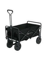 Skladací transportný vozík, čierny, 100 kg, 92x53x102 cm