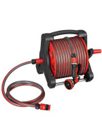 Záhradný hadicový navijak 30 m, s 10 funkciami sprchy